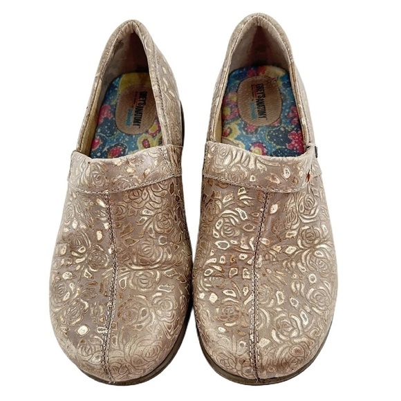 Greys Anatomy soft walk Meredith closed back clogs 8 brown oil slip resistant - Picture 3 of 14